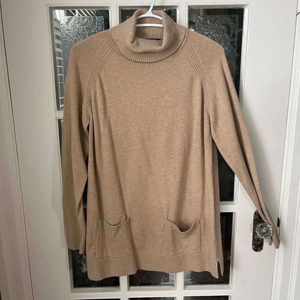 JEANNE PIERRE Cowl Neck Sweater | Cozy Cottagecore | Size Large
